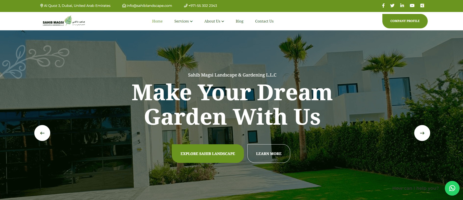 Project image: Sahib Magsi Landscape sahiblandscape.com